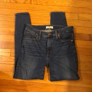 Madewell 9” mid-rise skinny jeans